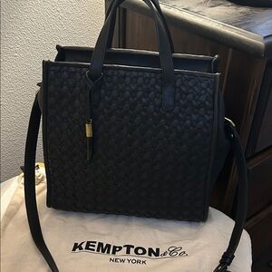 Like new Kempton & Co Bellariggas Laser Weave Tote Bag.